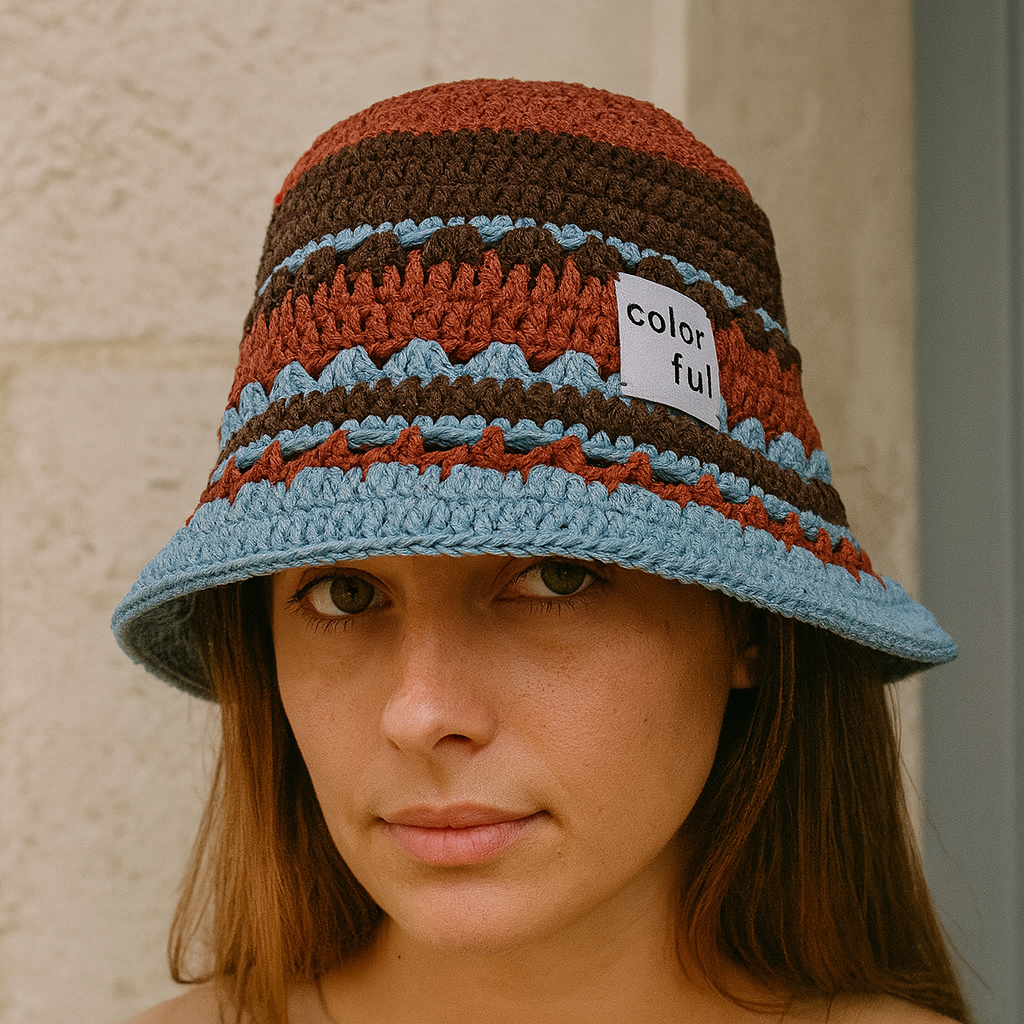 Bob Coloré Crochet – Style Bohème Et Esprit Estival