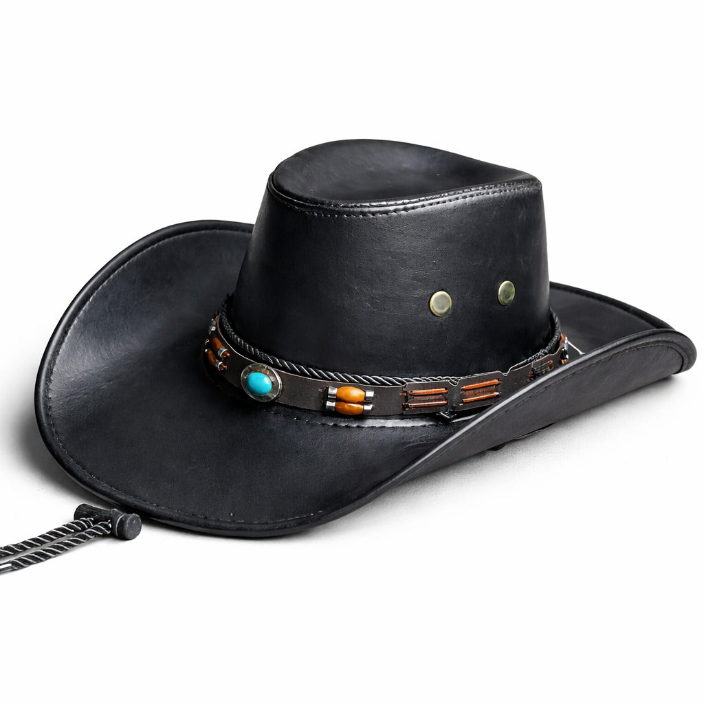 Chapeau Cowboy Cuir - VaqueroVista
