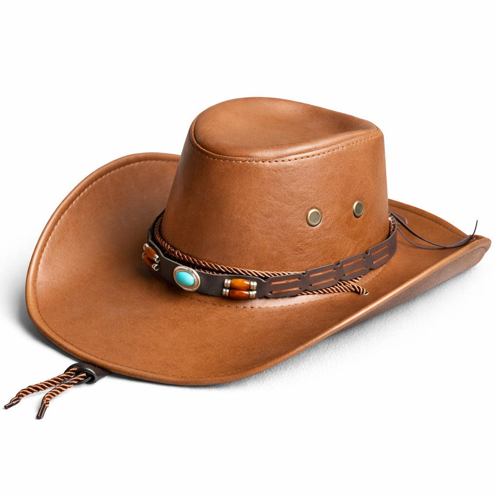 Chapeau Cowboy Cuir - VaqueroVista