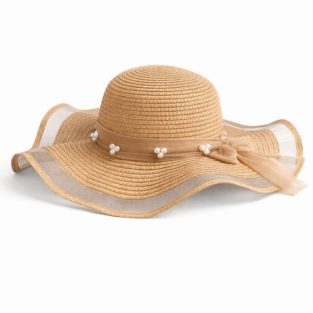 Chapeau de Paille Femme à vague