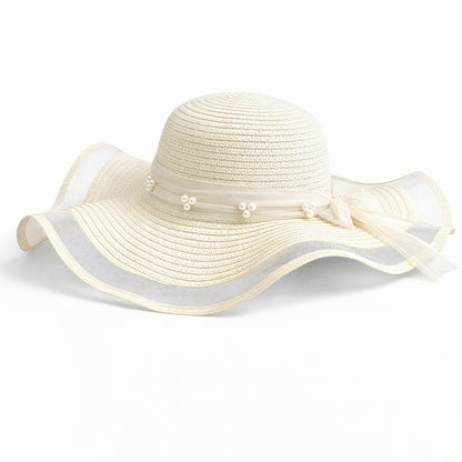 Chapeau de Paille Femme à vague