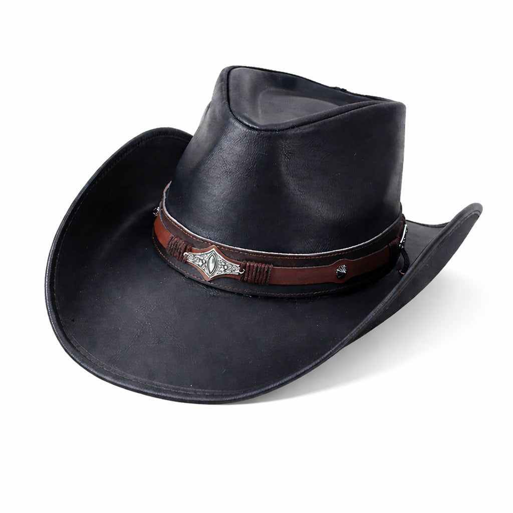 Chapeau Cowboy Véritable Cuir - FrontierFlair