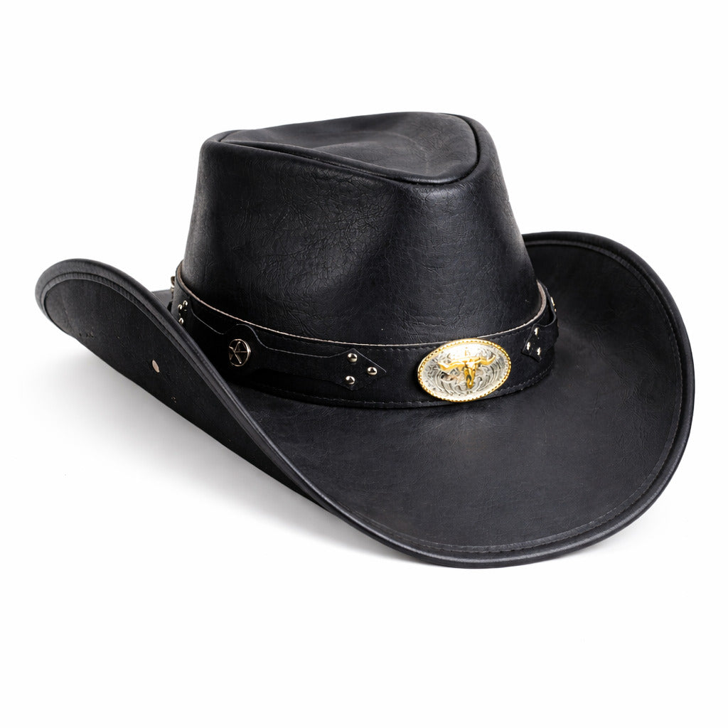Chapeau Cowboy Véritable Cuir - FrontierFlair