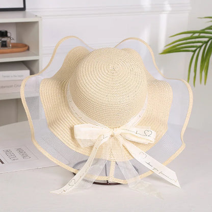 Chapeau de Paille Femme à Ruban - Poppy
