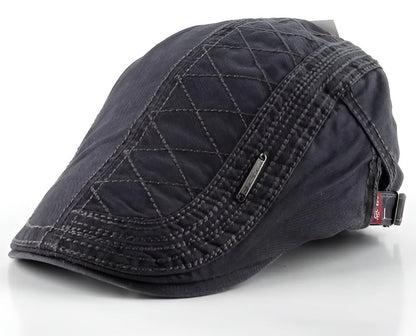 Béret Homme en Coton Matelassé - Quilted