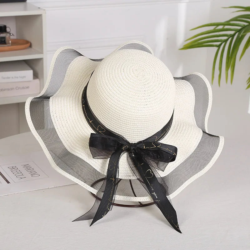 Chapeau de Paille Femme à Ruban - Poppy
