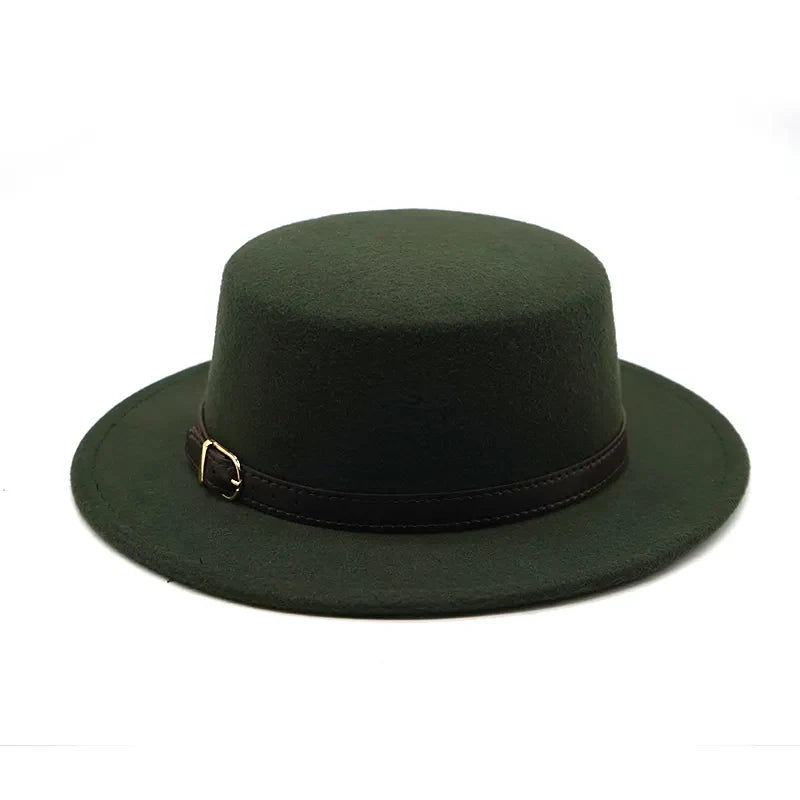 Chapeau Fedora Plat Classy Chic