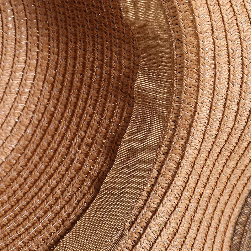 Chapeau de Paille Femme à Ruban - Poppy