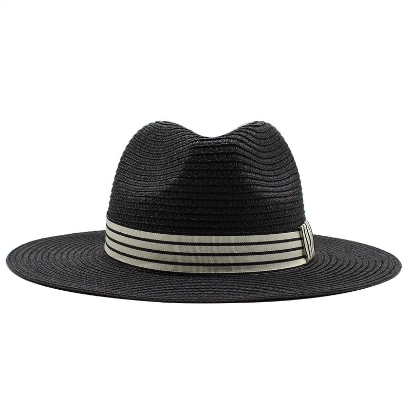 Chapeau Panama Unisexe Rayé – Luca