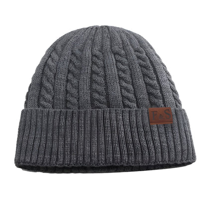 Bonnet Torsadé Doublé en Polaire - F&S Classic