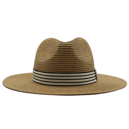 Chapeau Panama Unisexe Rayé – Luca