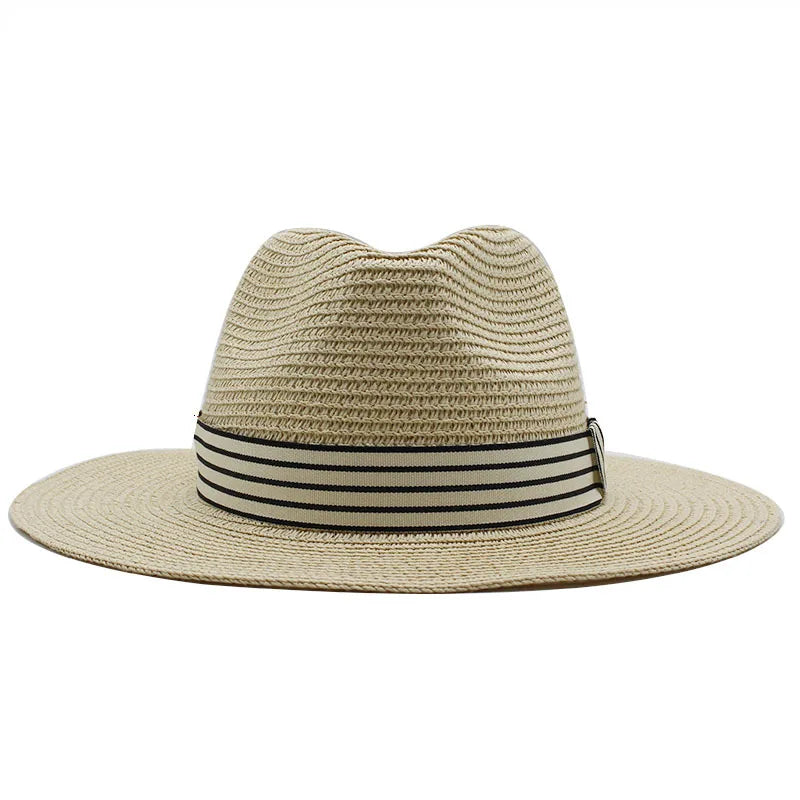 Chapeau Panama Unisexe Rayé – Luca
