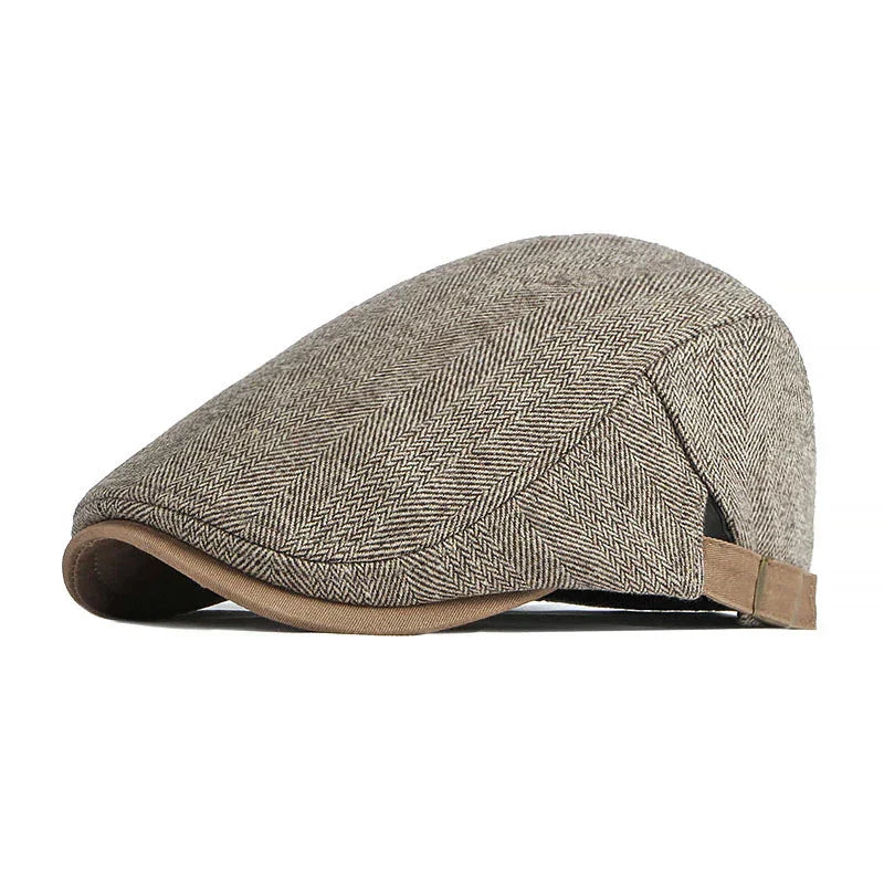 Béret Homme Chevron avec Sangle Ajustable - Hudson