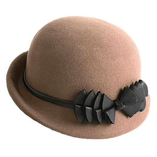 Chapeau en Laine Cloche Melon - Élégant