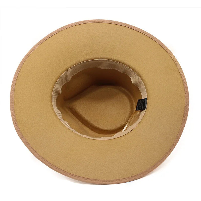 Chapeau Fedora Coton avec Cordon Tressé