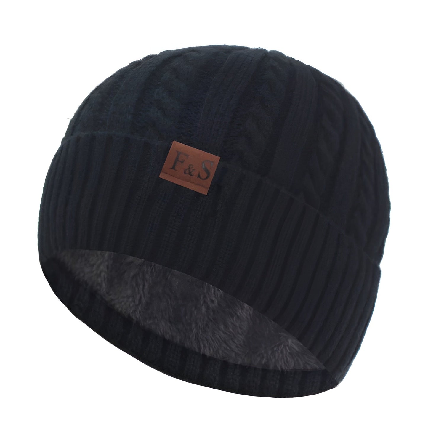 Bonnet Torsadé Doublé en Polaire - F&S Classic