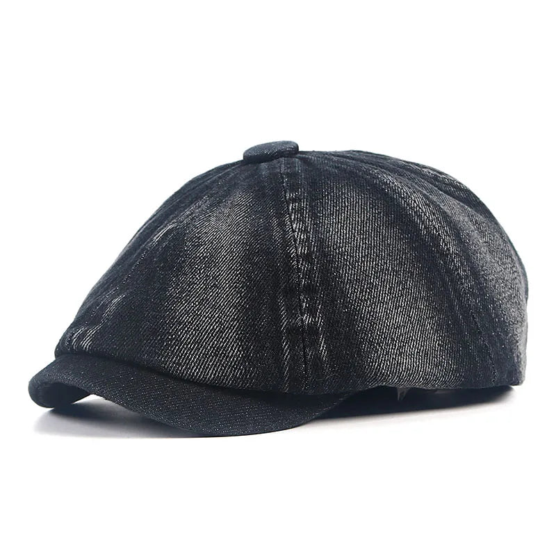 Béret Casquette Gavroche - Denim Style