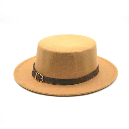 Chapeau Fedora Plat Classy Chic