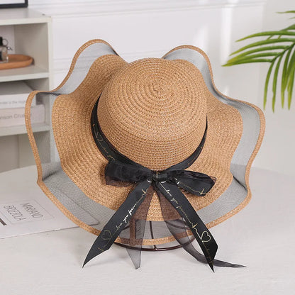 Chapeau de Paille Femme à Ruban - Poppy
