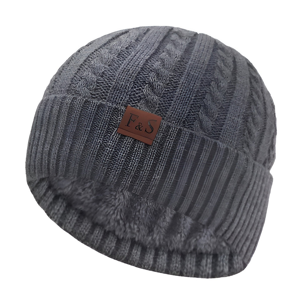 Bonnet Torsadé Doublé en Polaire - F&S Classic