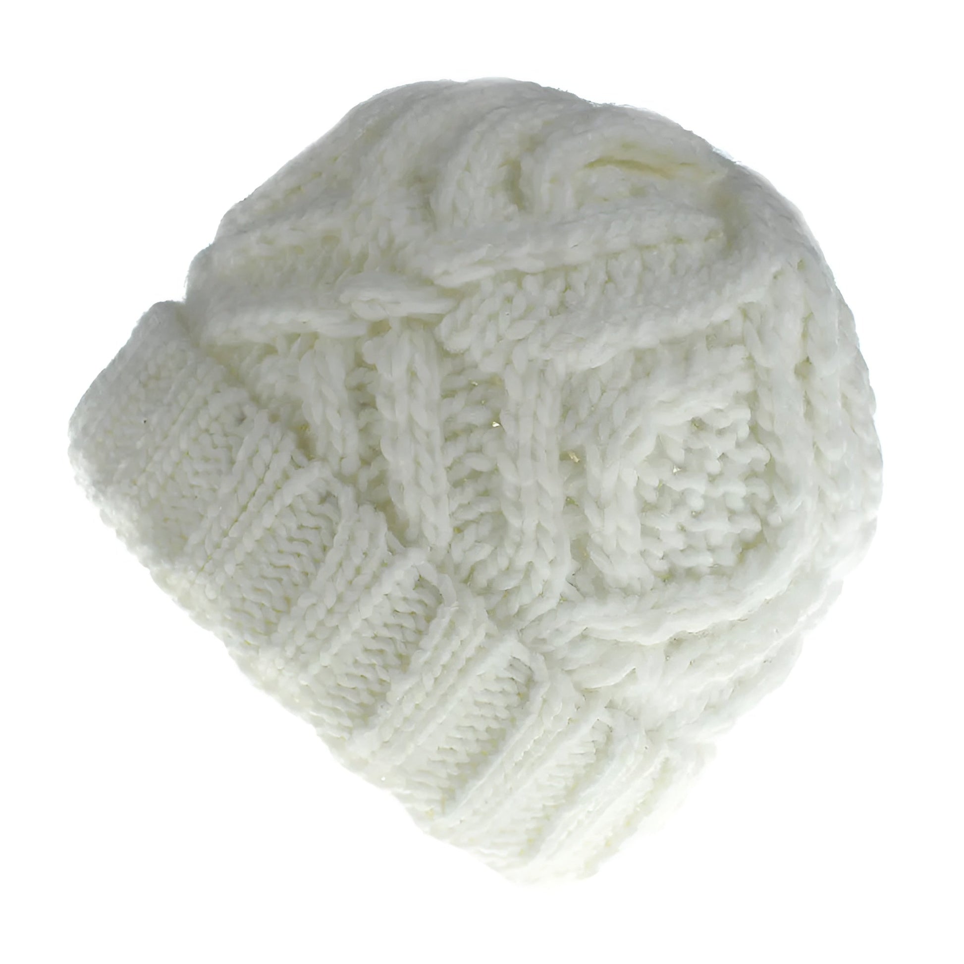 Bonnet Femme en tricot torsadé - GoldenCharm