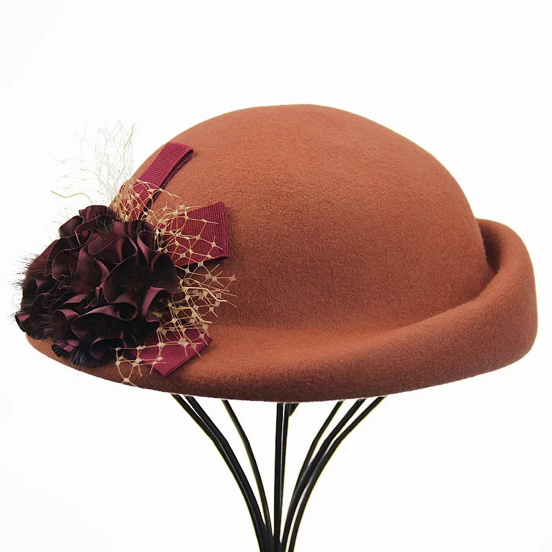 Béret Femme à Fleur - LovelyChic