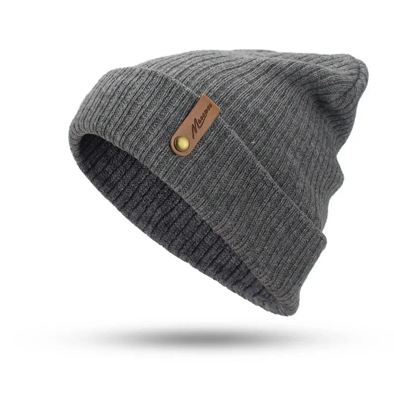 Bonnet Long en Maille Côtelée - PureLine