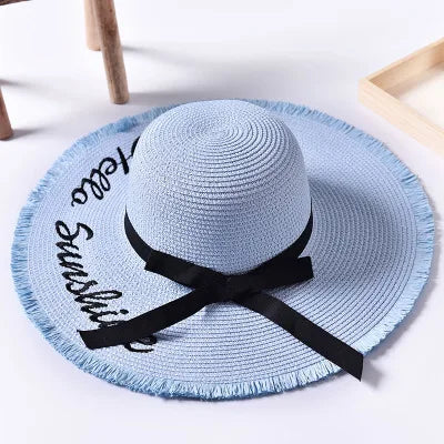 Chapeau de Paille Femme Pliable - LaceUp