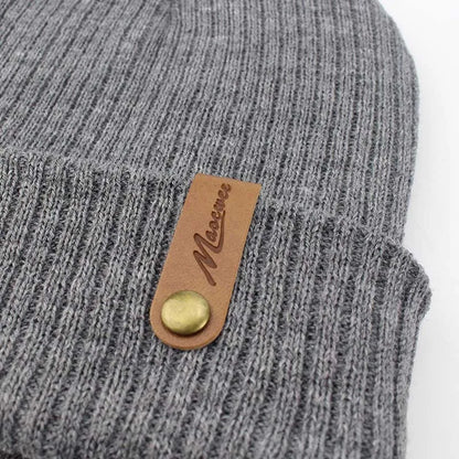 Bonnet Long en Maille Côtelée - PureLine