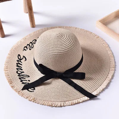 Chapeau de Paille Femme Pliable - LaceUp