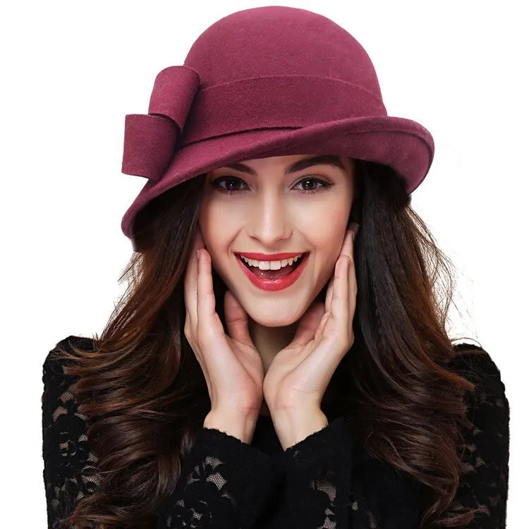 Chapeau Melon Cloche Femme Beauty Chic