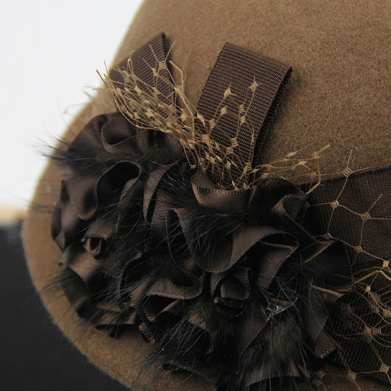 Béret Femme à Fleur - LovelyChic