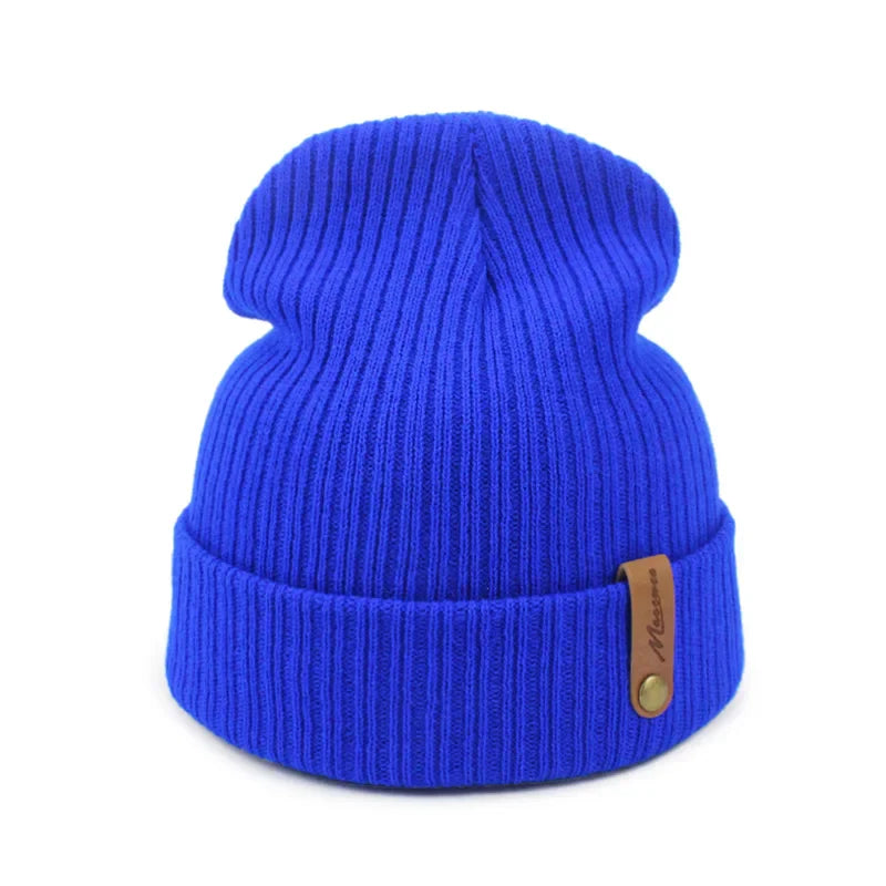 Bonnet Long en Maille Côtelée - PureLine