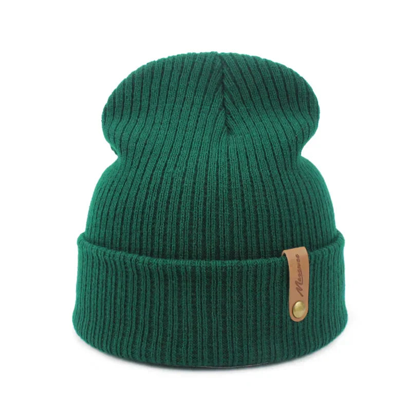 Bonnet Long en Maille Côtelée - PureLine