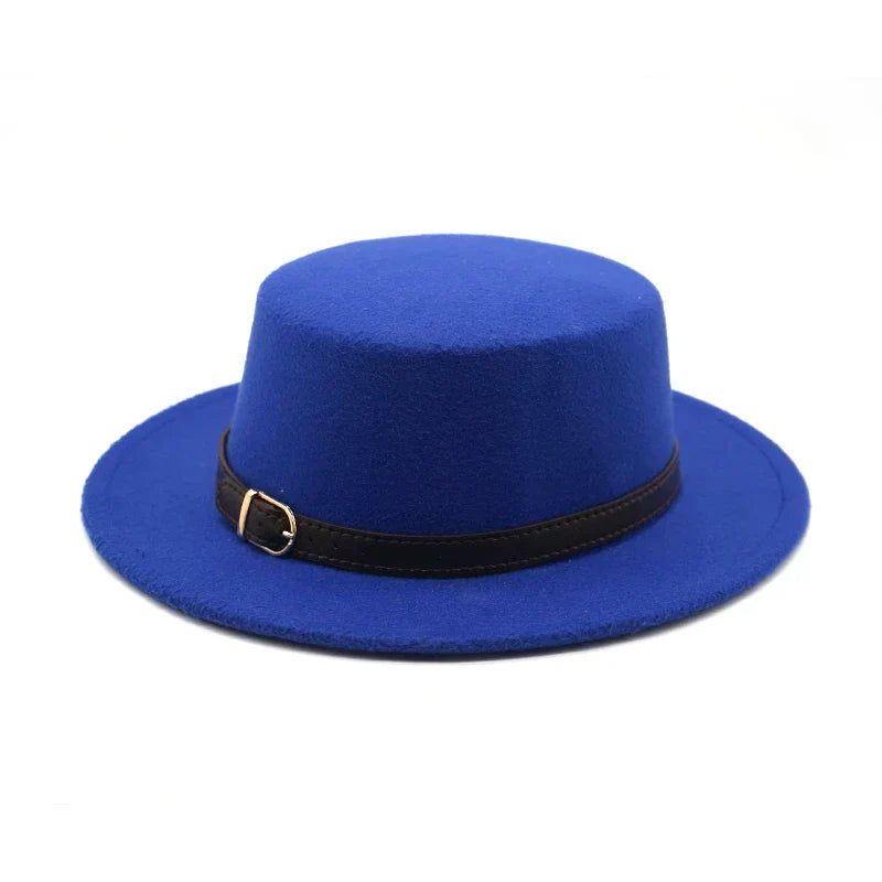 Chapeau Fedora Plat Classy Chic