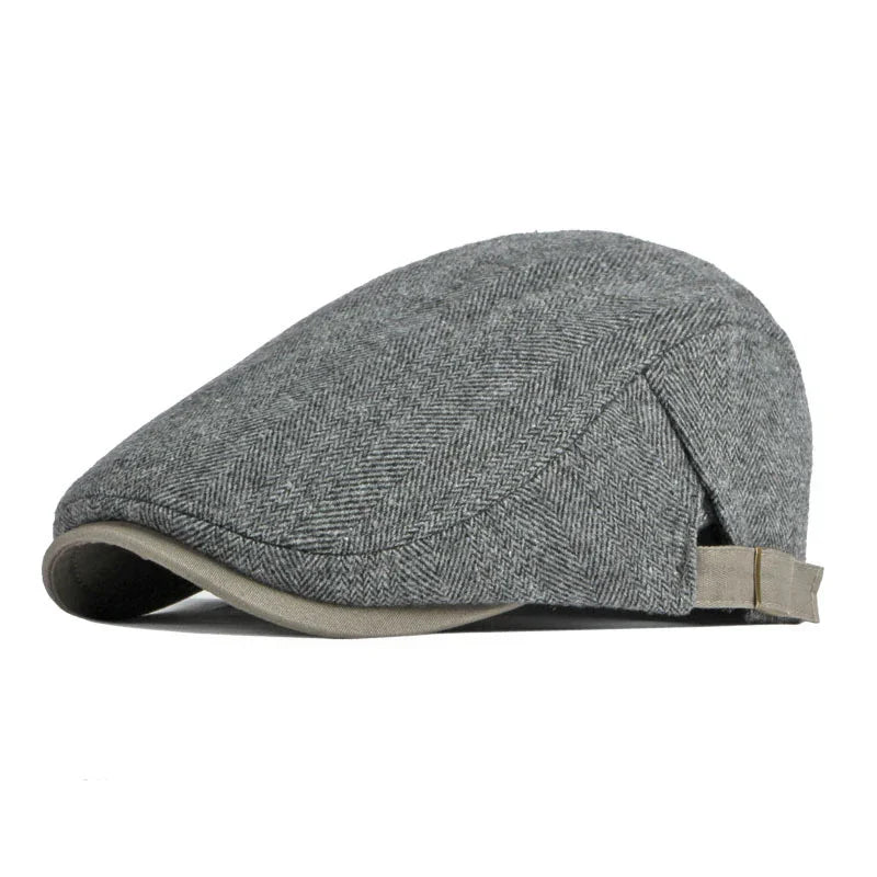 Béret Homme Chevron avec Sangle Ajustable - Hudson