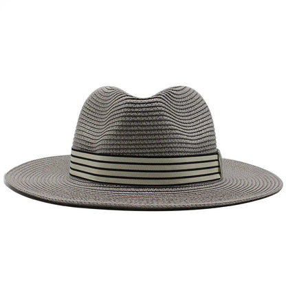 Chapeau Panama Unisexe Rayé – Luca