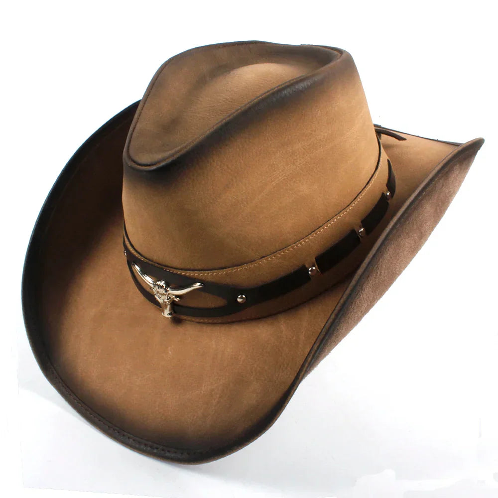 Chapeau Cowboy Véritable CUIR - DustyHorizon