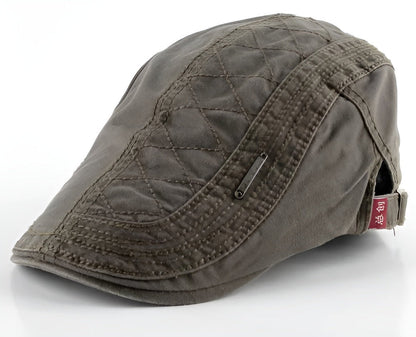 Béret Homme en Coton Matelassé - Quilted