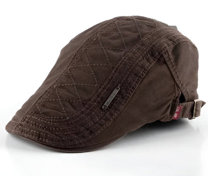 Béret Homme en Coton Matelassé - Quilted