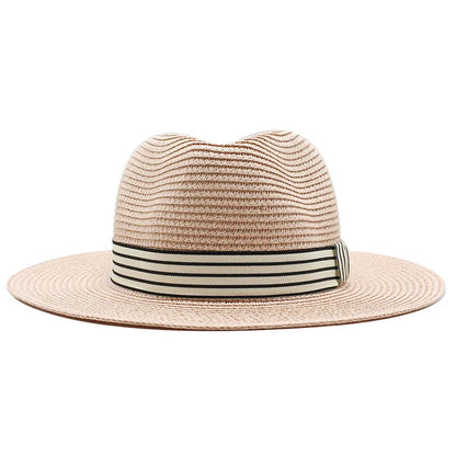 Chapeau Panama Unisexe Rayé – Luca