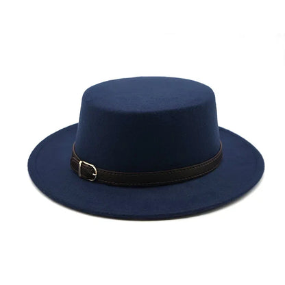 Chapeau Fedora Plat Classy Chic