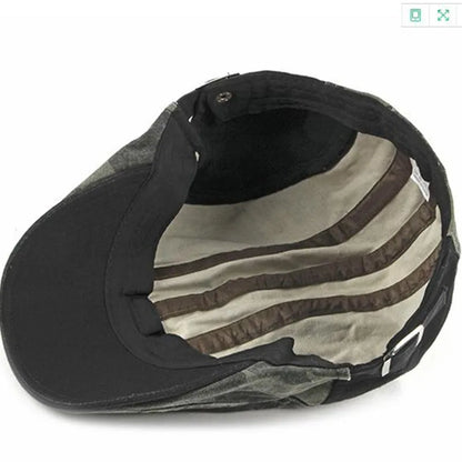 Béret Homme Coton - Camouflage