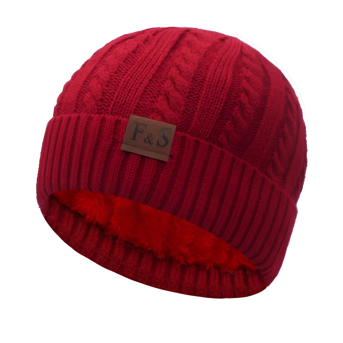 Bonnet Torsadé Doublé en Polaire - F&S Classic