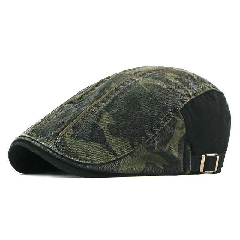 Béret Homme Coton - Camouflage