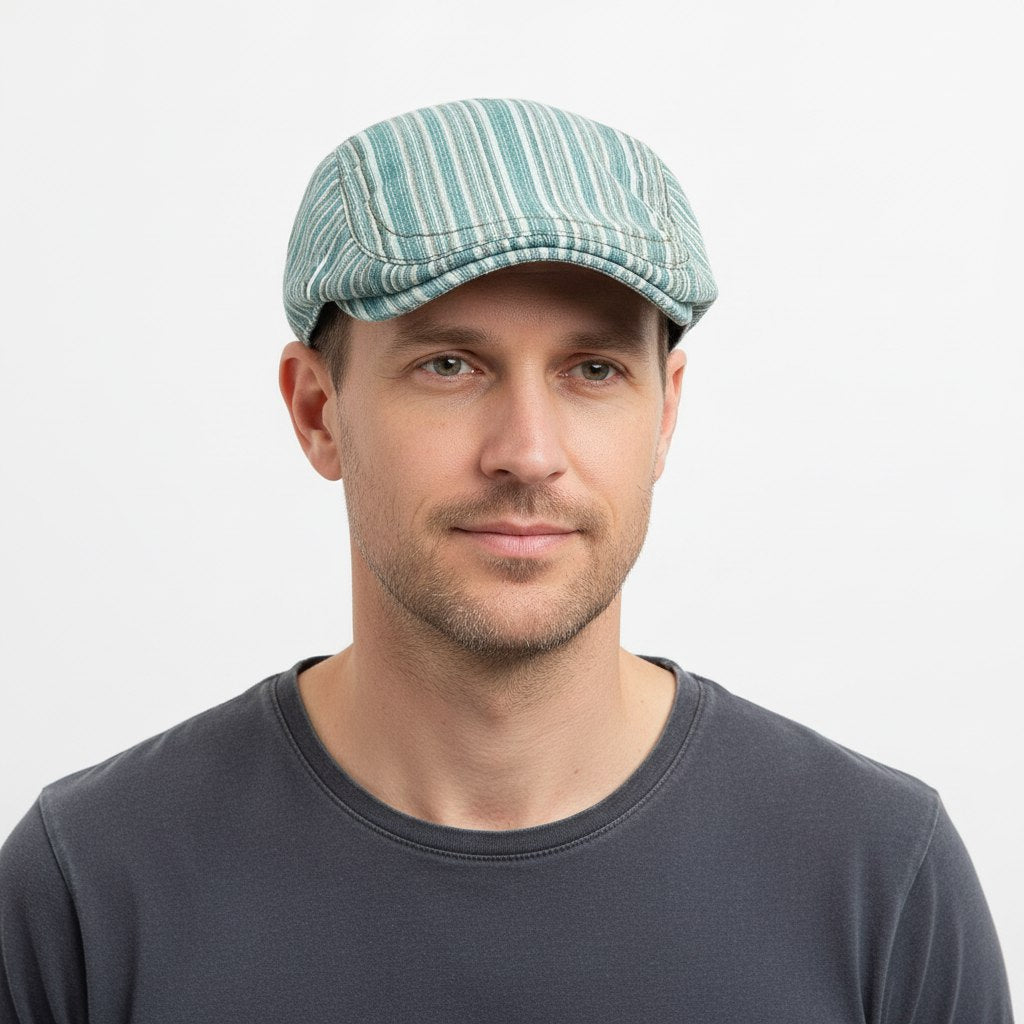 Béret  Homme Rayé Coton - Casual Chic