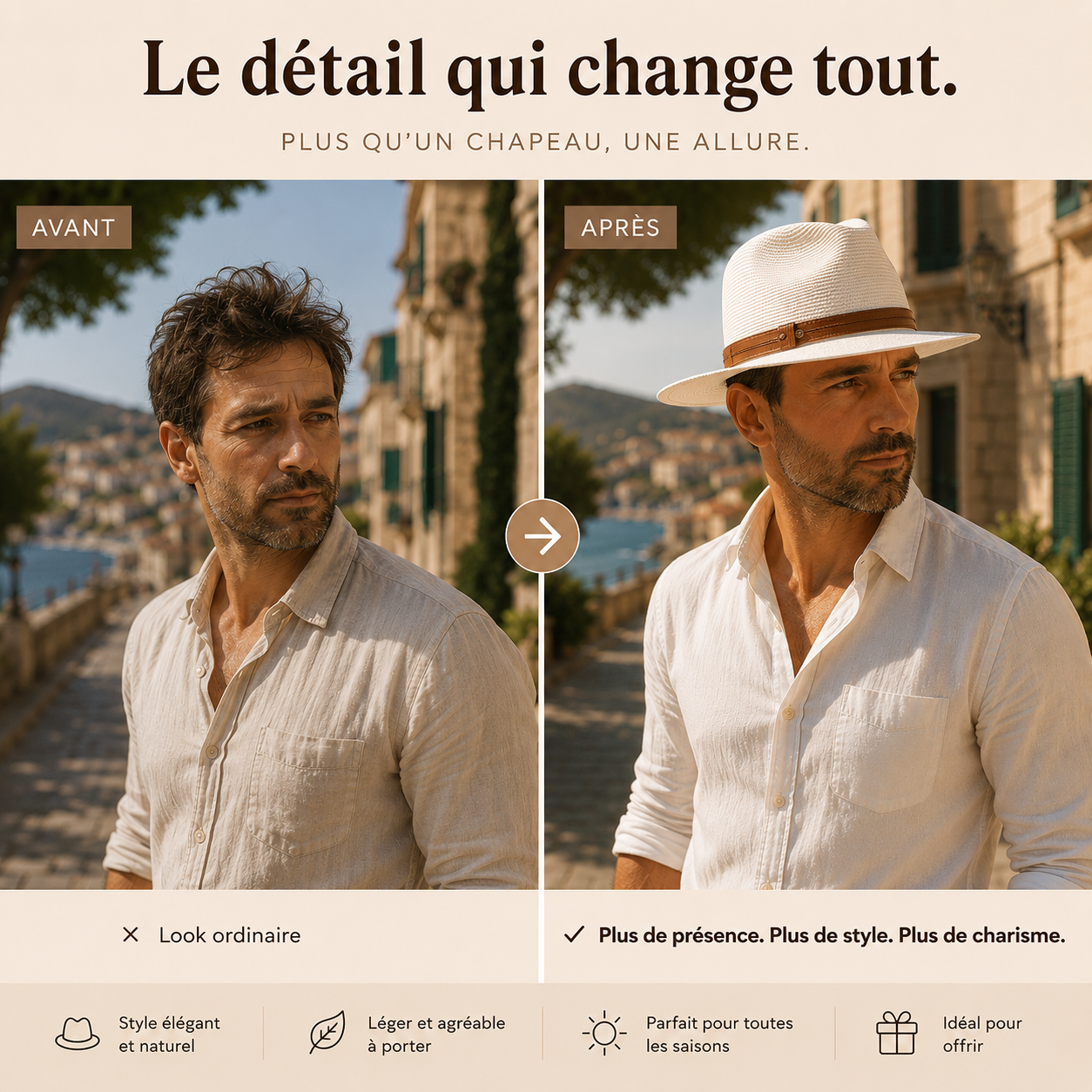 Chapeau Panama - PanamaPrécieux