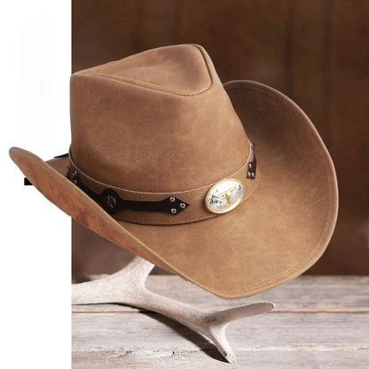 Chapeau Cowboy Véritable Cuir - FrontierFlair