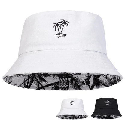 Bob Réversible Motif Palmier