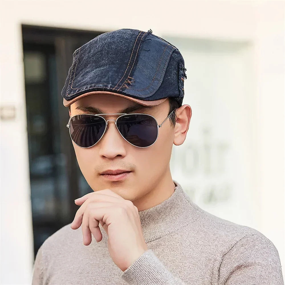 Béret Homme Coton Vintage - Tohuan